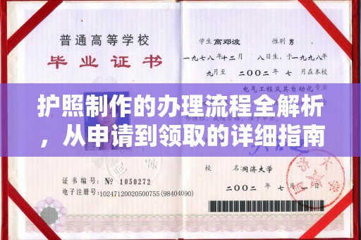 铜锣护照制作的办理流程全解析，从申请到领取的详细指南